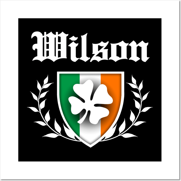 Wilson Shamrock Crest Wall Art by robotface